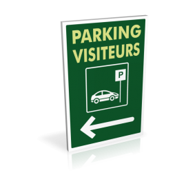 Parking visiteurs gauche