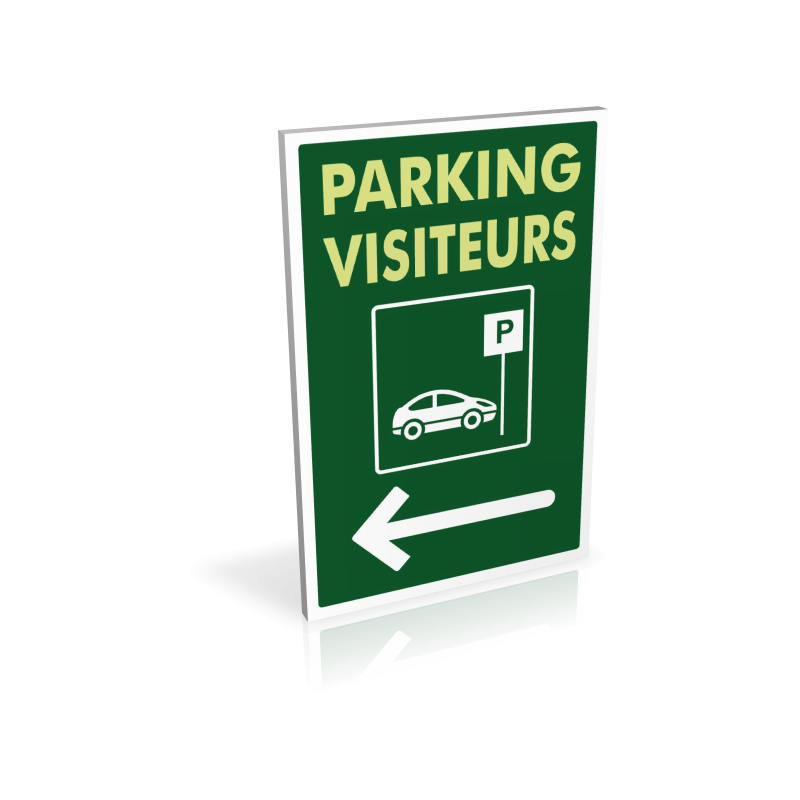 Parking visiteurs gauche