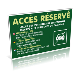 Entrée  Accès réservé