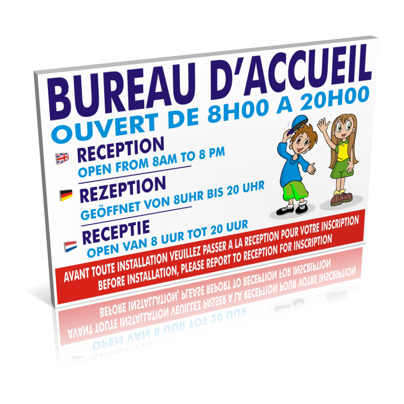Entrée Bureau d'accueil Entrée Bureau d'accueil