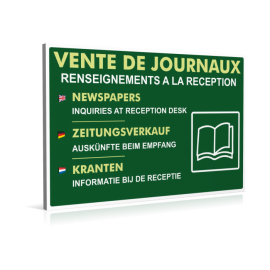 Entrée  Vente de journaux