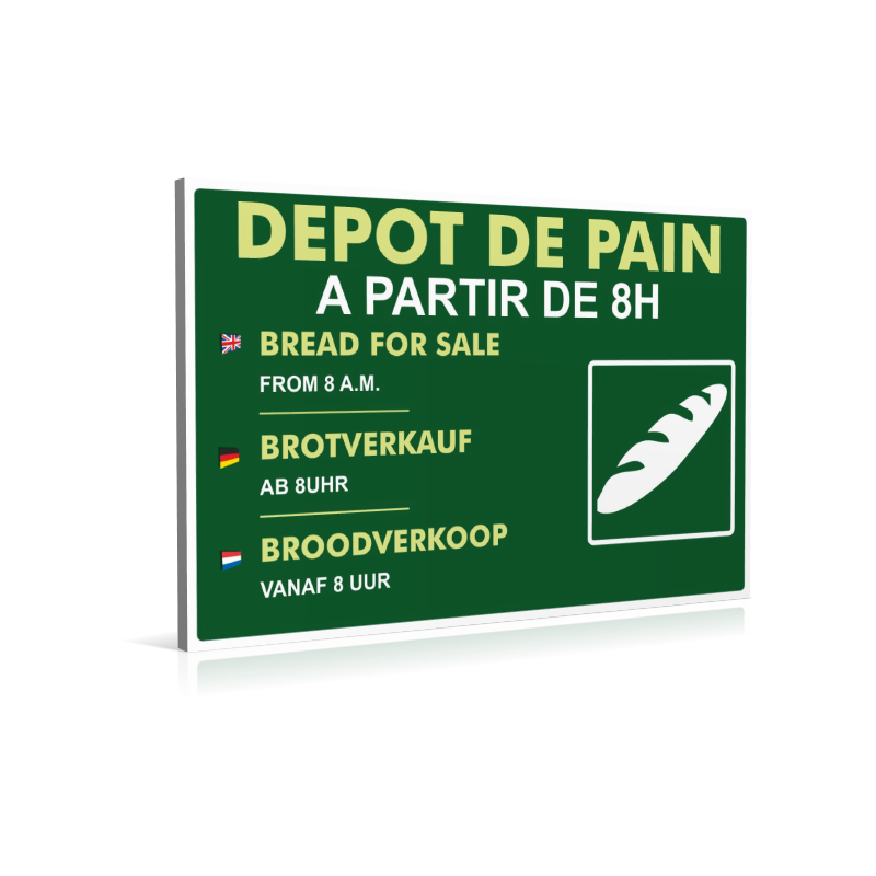 Entrée  Dépôt de pain