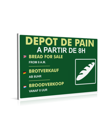 Entrée  Dépôt de pain