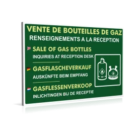 Entrée  Vente de bouteilles de gaz