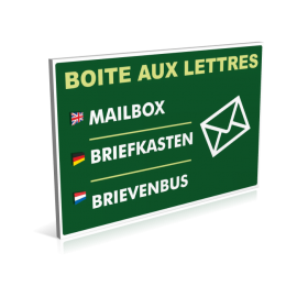 Entrée  Boite aux lettres