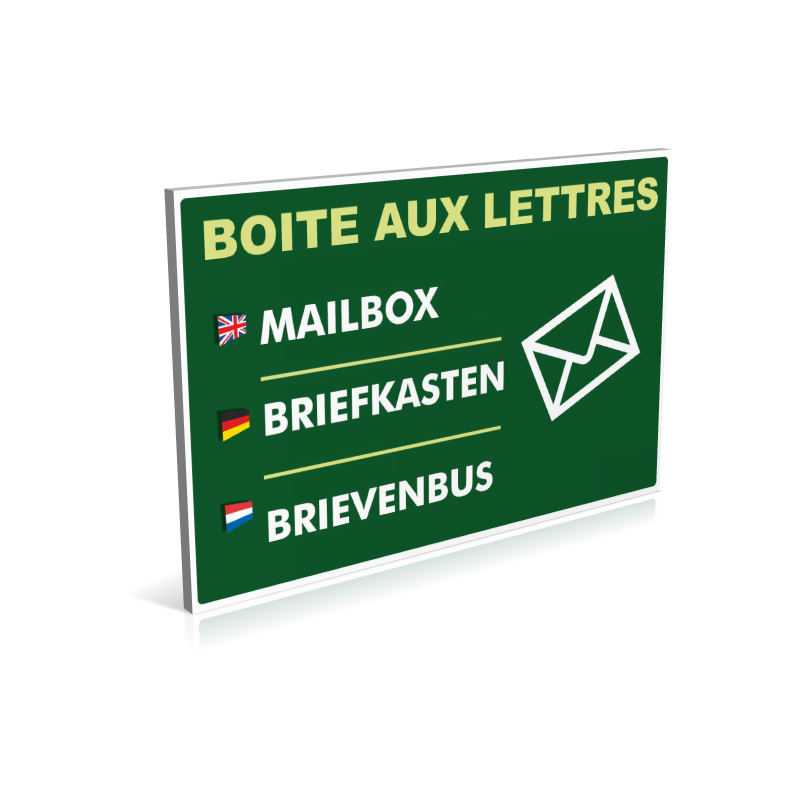 Entrée  Boite aux lettres