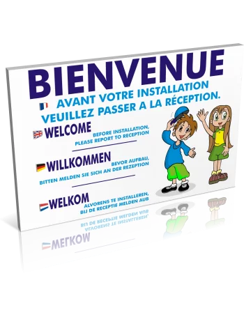 Entrée  Bienvenue