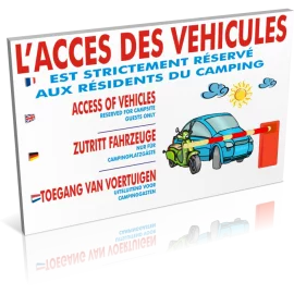 L’accès des véhicules