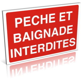 Pêche et baignade interdite