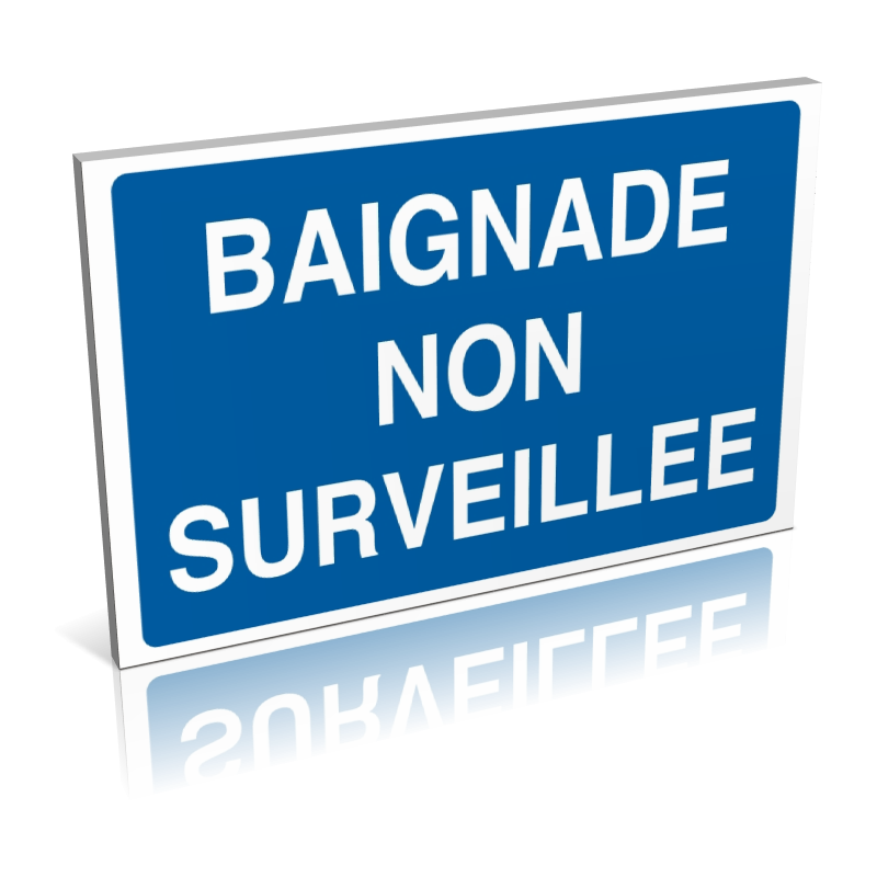 Baignade non surveillée Baignade non surveillée