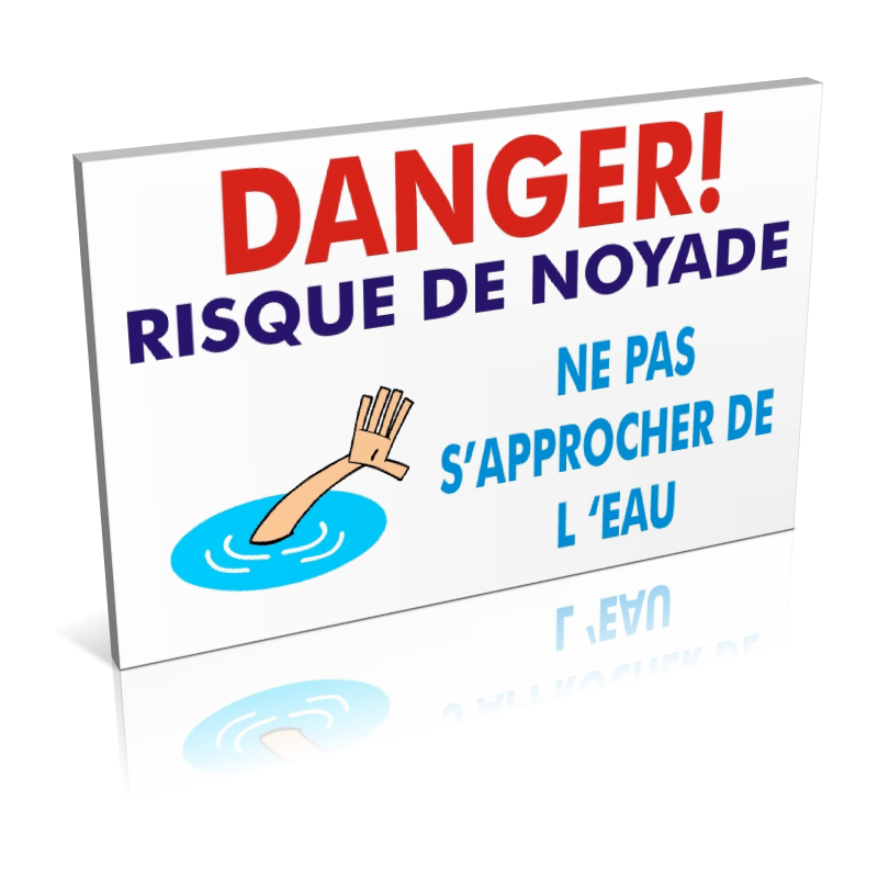 Danger risque de noyade