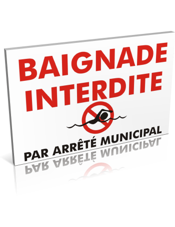 Baignade interdite