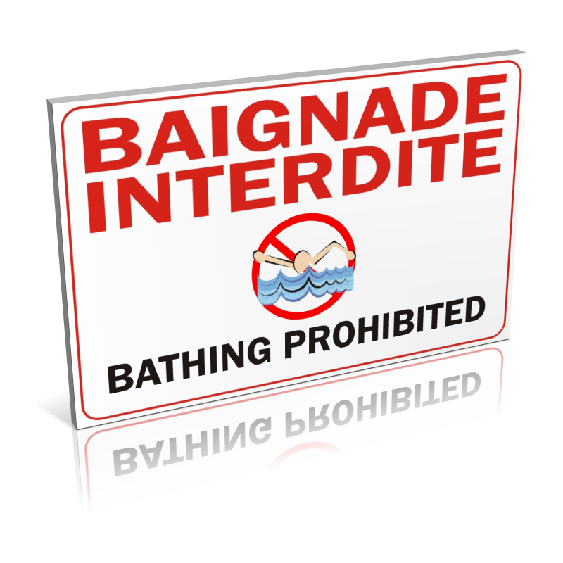 Baignade interdite