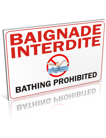 Baignade interdite