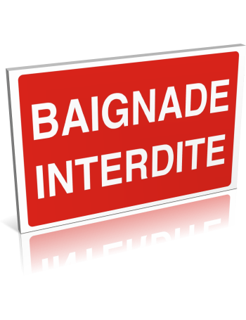 Baignade interdite