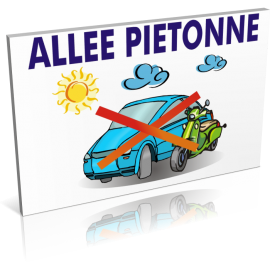 Allée piétonne