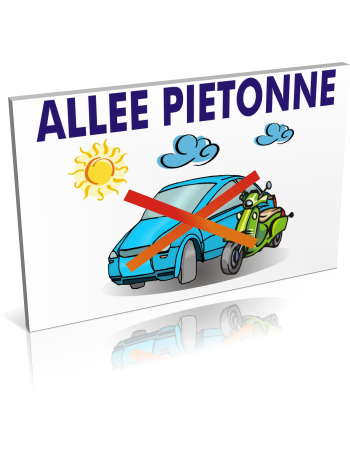 Allée piétonne