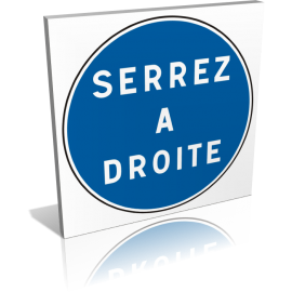 Serrez à droite