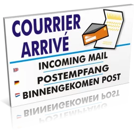 Entrée  Courrier arrivé