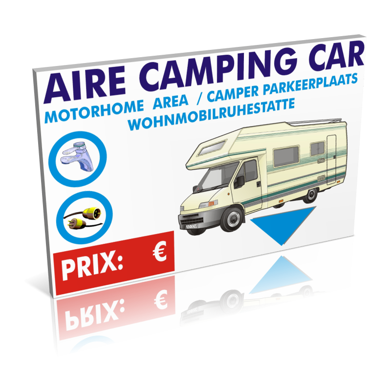 Aire camping-car - prix - La-Girafe.com