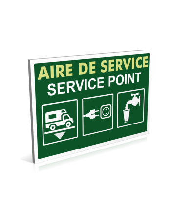 Aire de service camping-car