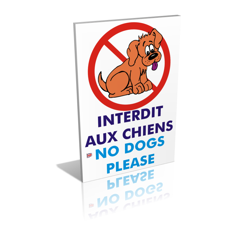 Interdit aux chiens Interdit aux chiens