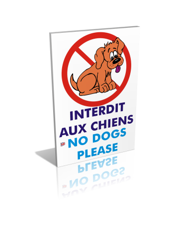 Interdit aux chiens