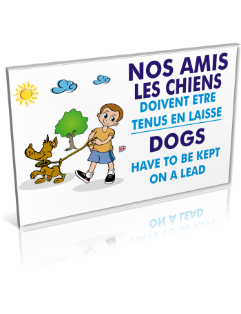 Nos amis les chiens - En laisse