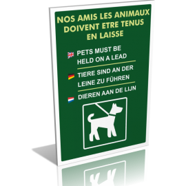 Nos amis les animaux - En laisse