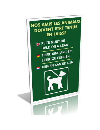 Nos amis les animaux - En laisse