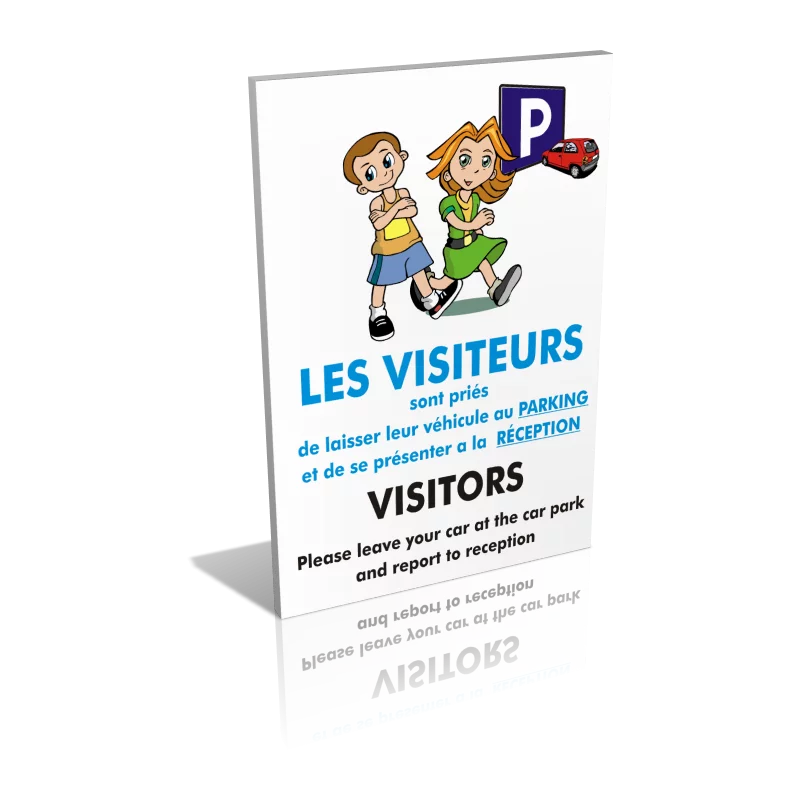 Entrée  Les visiteurs sont priés