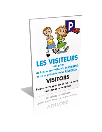 Entrée  Les visiteurs sont priés