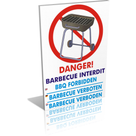 Danger barbecue interdit