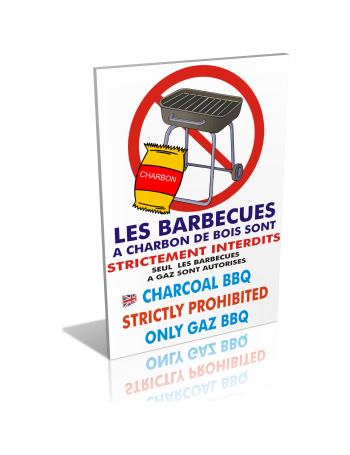Barbecues à charbon de bois interdits