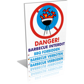 Danger barbecue interdit