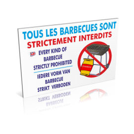 Tous les barbecues sont strictement interdits