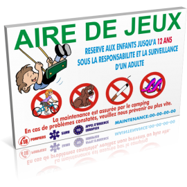 Aire de jeux réservé aux enfants de...