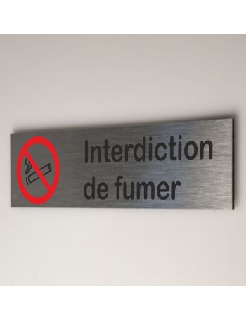 Signalétique interdiction de fumer