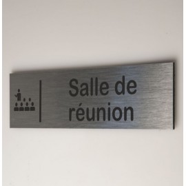 Plaque salle de réunion