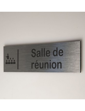 Plaque salle de réunion