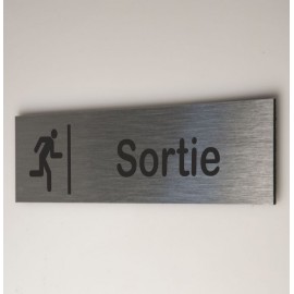 Signalétique sortie