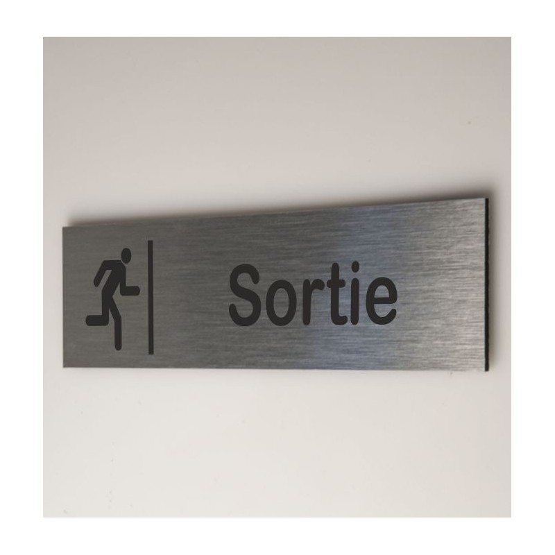 Signalétique sortie