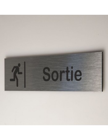 Signalétique sortie