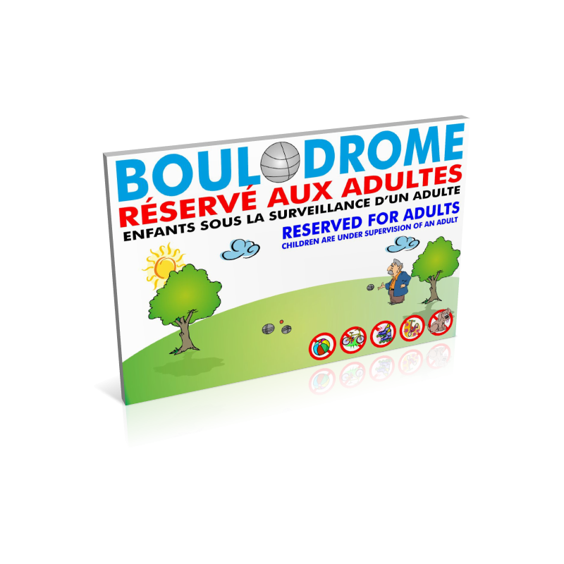 Boulodrome réservé aux adultes