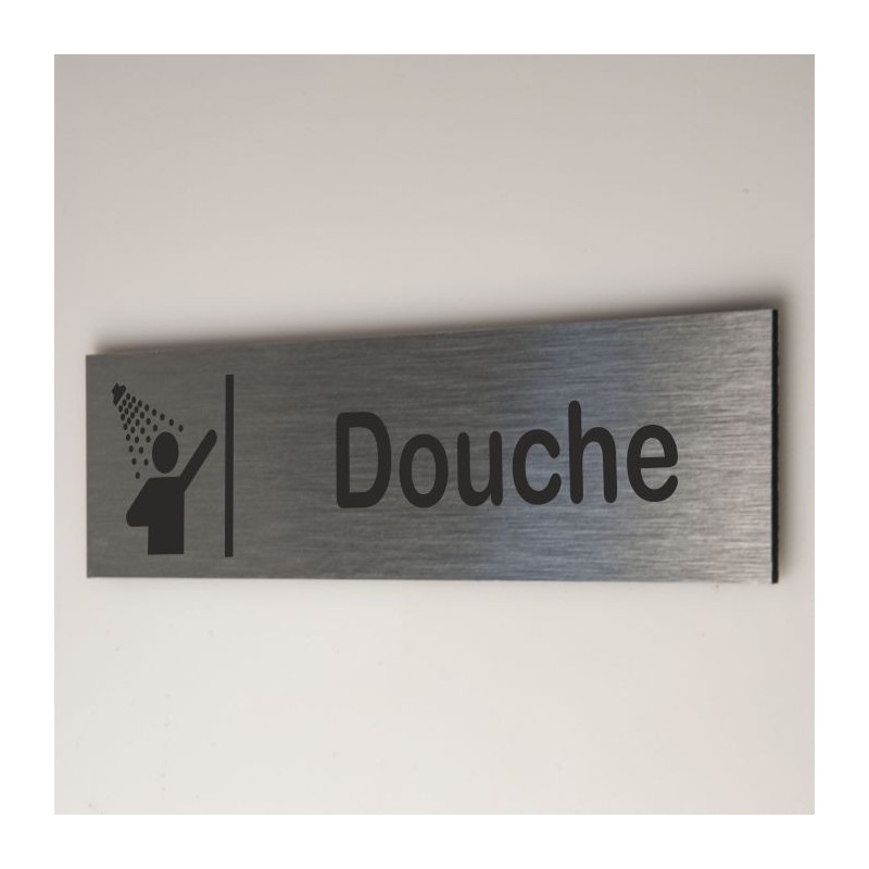 Signalétique douche