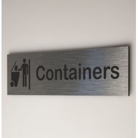 Signalétique containers