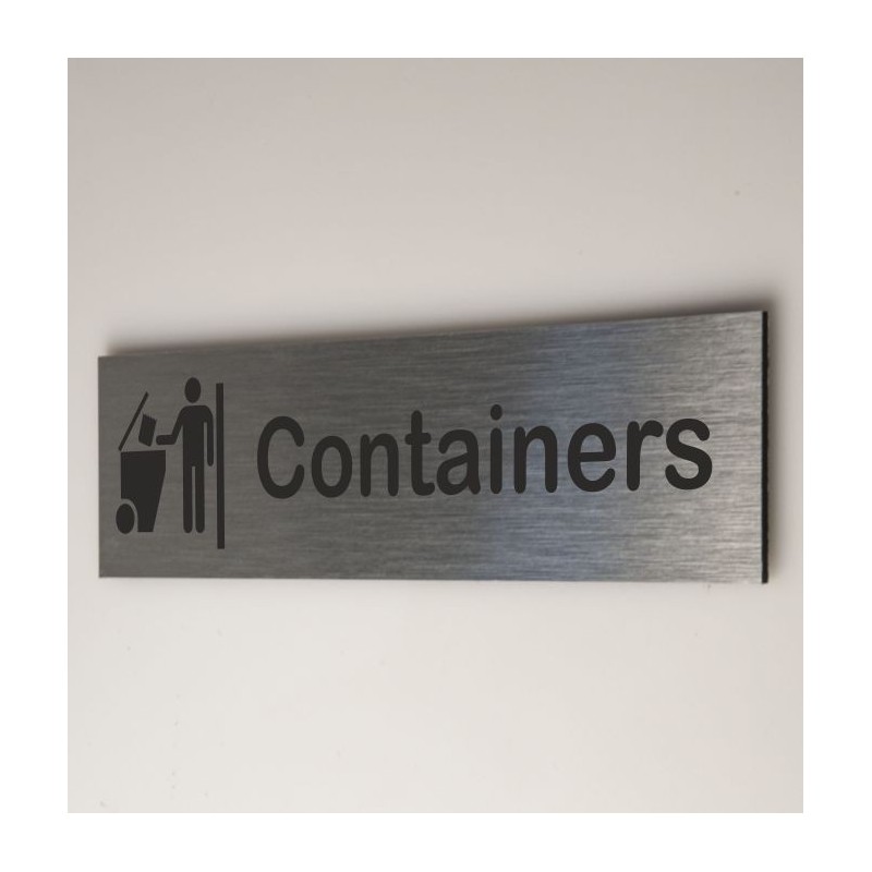 Signalétique containers