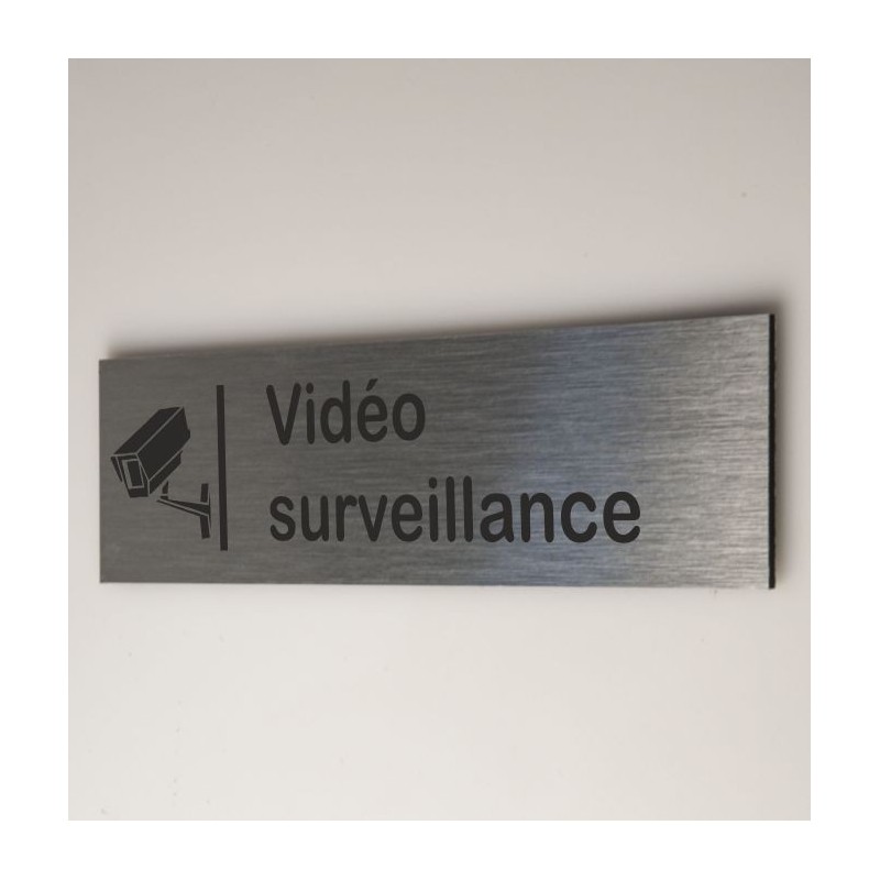 Signalétique vidéo surveillance