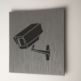 Plaque vidéo surveillance