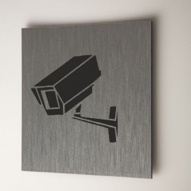 Plaque vidéo surveillance